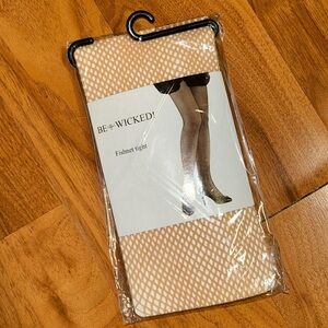NWT Be Wicked Fishnet Tights